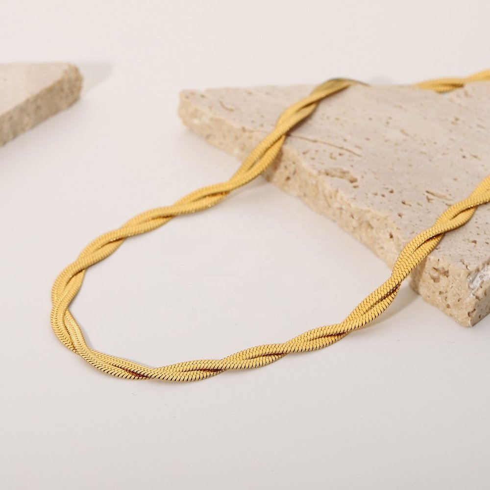 Elise Snake Necklace - Picture 4 of 7